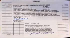 Cited logbook page